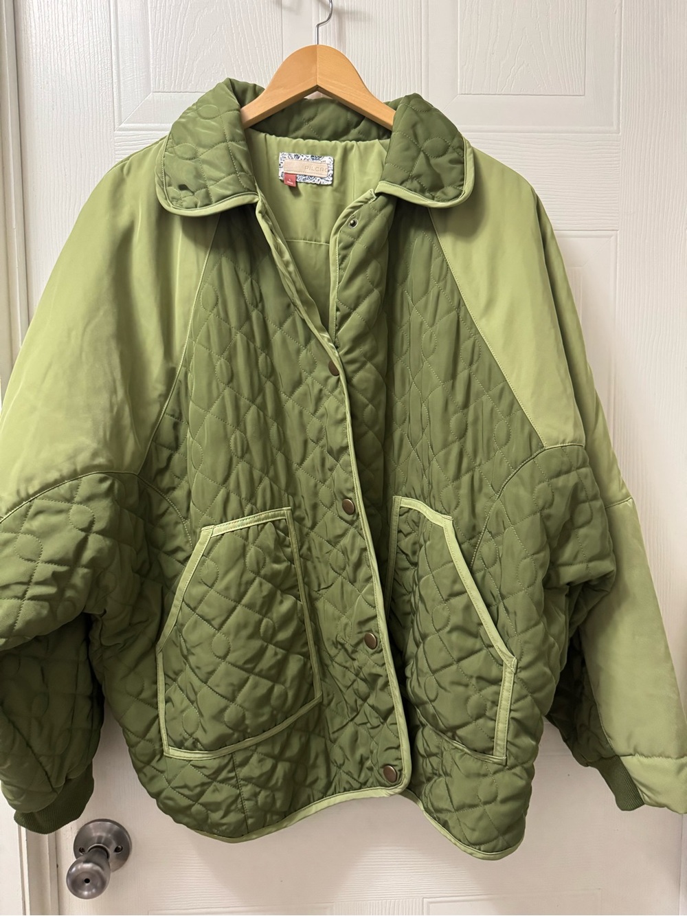 Pilcro Quilted Button Jacket - Picture 5 of 12